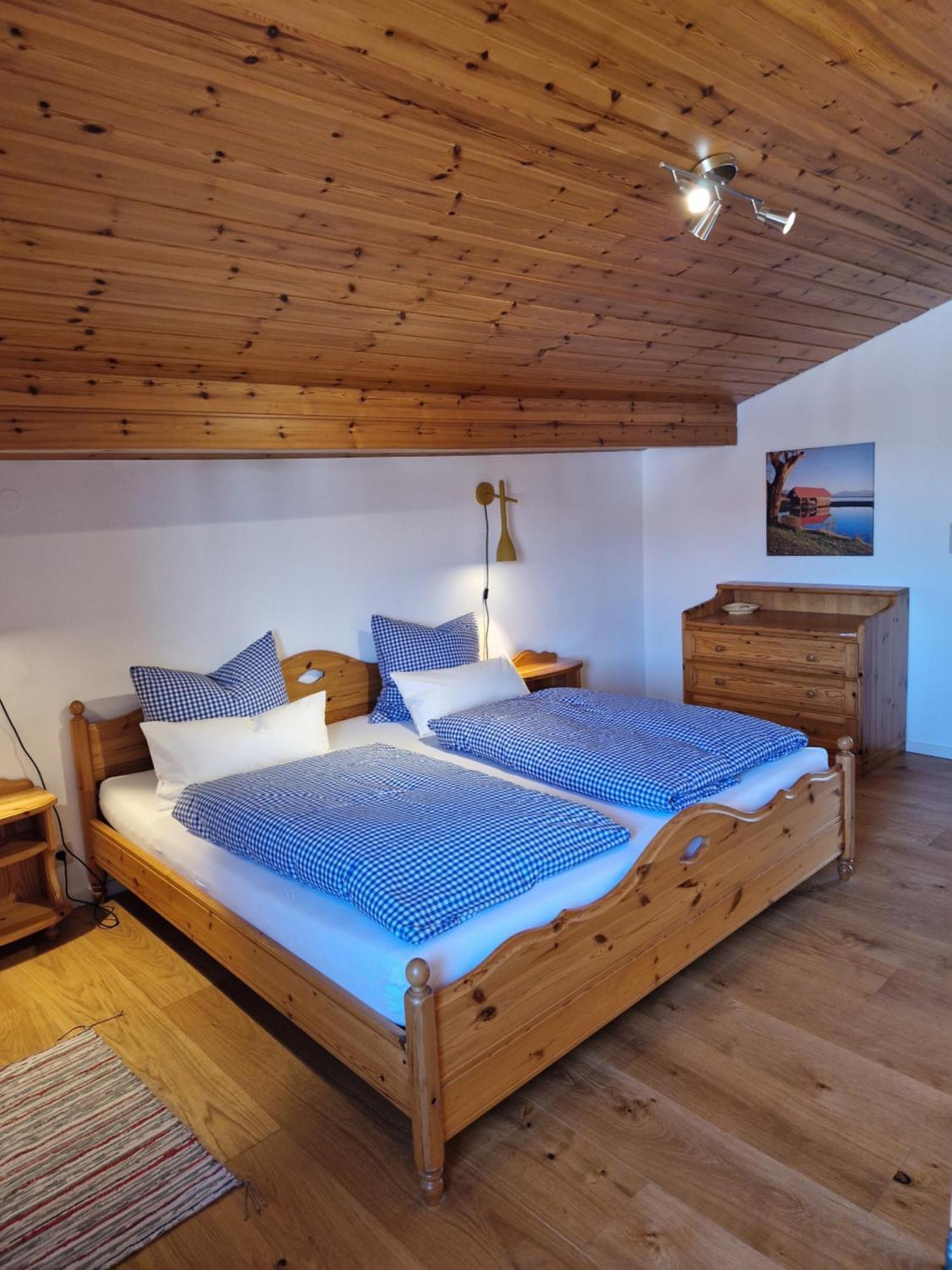 Chalet Chiemgau 90 Qm 3 Zimmer Balkon Daire Übersee Dış mekan fotoğraf